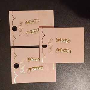 NWT Hypo-allergenic Packed Party Brides Maid Earrings 3 Separate Sets